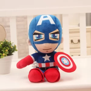 2026 Man Spidermaned Plush Toys Movie Dolls MarvelAvengers Soft Stuffed Hero Captain America Iron Christmas Gifts for Kids