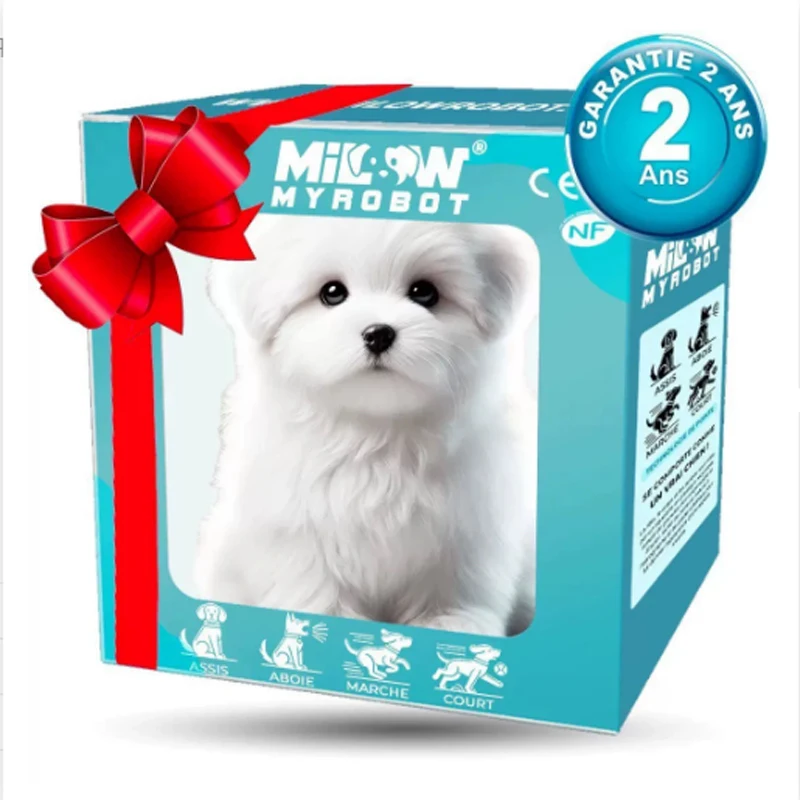 New Cute Plush Robot Puppy Interactive Walking Simulated Puppy Barking Tail Wagging Puppy Plush Toy Chilren(Without Battery)!!!