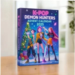 New Christmas K-pop Demon Hunting 24pc Advent Calendar Surprise Blind Boxes For Halloween Mystery Box Gifts Toys